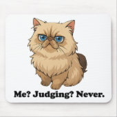 Tapis De Souris Sassy Cat Mousepad (Devant)