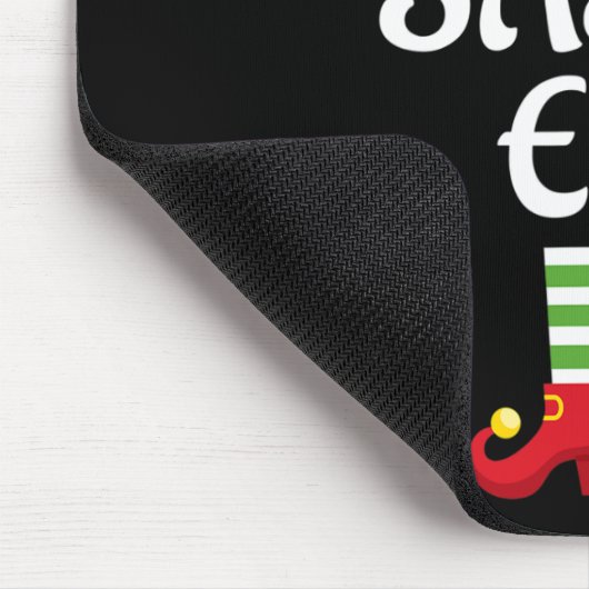 Tapis De Souris Sassy Elf Family Matching Group Noël (Coin)