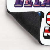 Tapis De Souris Sate of Delaware Picture et USA Flag Text (Coin)