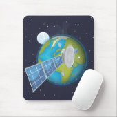 Tapis De Souris Satellite (Avec souris)