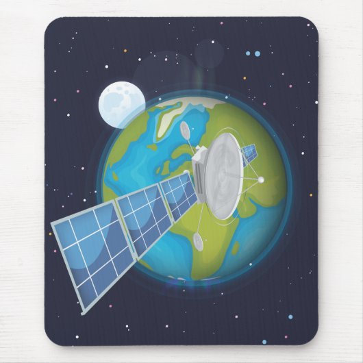 Tapis De Souris Satellite (Devant)