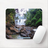 Tapis De Souris Sathodi Falls, Uttar Kannada, Inde (Avec souris)