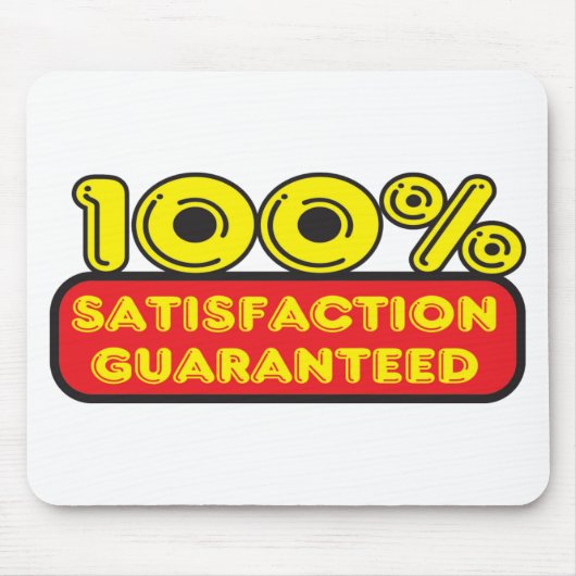 Tapis De Souris satisfaction garantie (Devant)