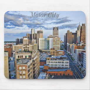 Tapis De Souris Saturation de ville de moteur