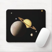 Tapis De Souris Saturn Mousepad (Avec souris)