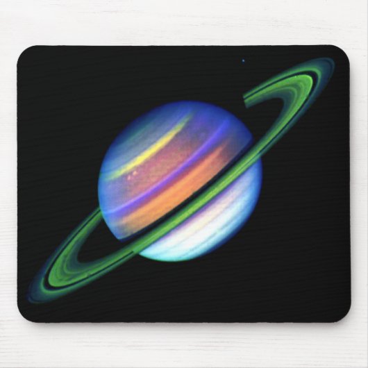 Tapis De Souris Saturn rougeoyant Mousepad (Devant)