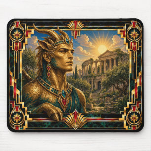 Tapis De Souris Satyre, Art Déco Mythique