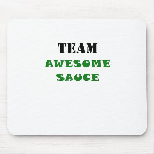 Tapis De Souris Sauce impressionnante à équipe (Devant)