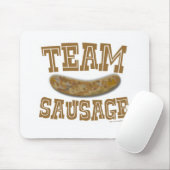 Tapis De Souris Saucisse d'équipe (Avec souris)