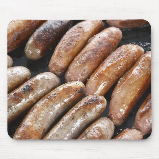 Tapis De Souris Saucisses au barbecue (Devant)