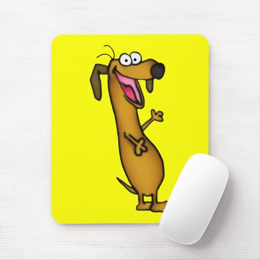 Tapis De Souris Saucisses heureuses Mousepad (Avec souris)
