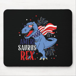 Tapis De Souris Saurus Rex 4 juillet Dinosaur