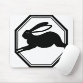 Tapis De Souris Sauter le lapin (Avec souris)
