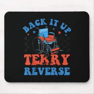 Tapis De Souris Sauvegarde super Terry Placez-Le Dans Le Feu Inver