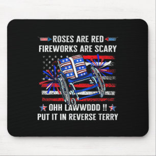 Tapis De Souris Sauvegarde Terry Placez-Le Dans Feu Inverse 4e