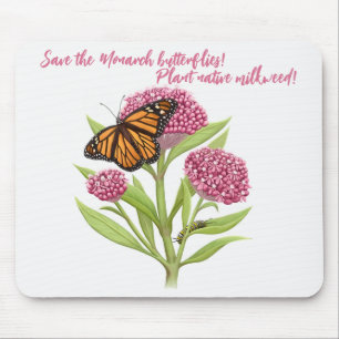 Tapis De Souris Sauver le papillon monarque
