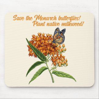 Tapis De Souris Sauver le papillon monarque
