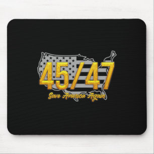 Tapis De Souris Sauvez l'Amérique à nouveau Trump 2024 Patriotic A