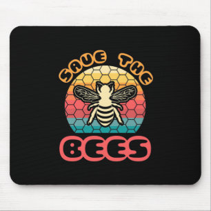 Tapis De Souris Sauvez les abeilles