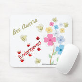 Tapis De Souris Sauvez les abeilles (Avec souris)