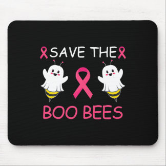Tapis De Souris Sauvez les abeilles Boo Halloween amusant cancer d