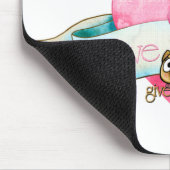 Tapis De Souris Sauvez les filles - donnez une huée (Coin)