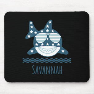 Tapis De Souris Savannah Géorgie Nautiles Pêche Côtière Bateau