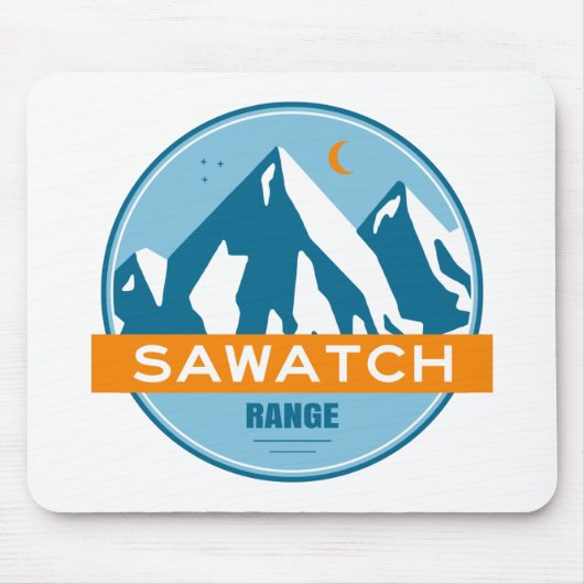 Tapis De Souris Sawatch Range Colorado (Devant)
