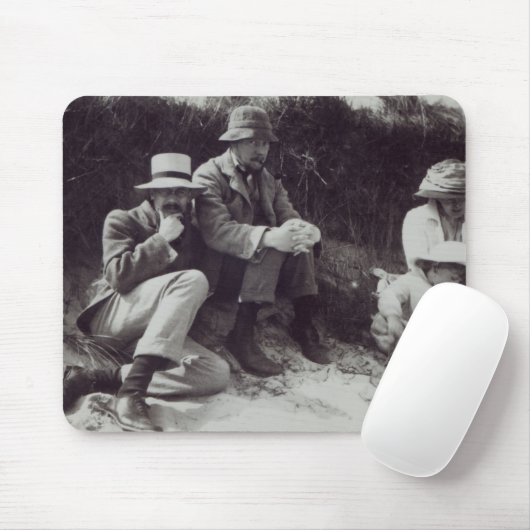 Tapis De Souris Saxon Sydney Turner, Clive Bell, et Julian (Avec souris)