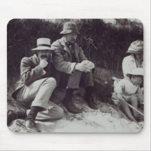 Tapis De Souris Saxon Sydney Turner, Clive Bell, et Julian