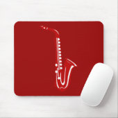 Tapis De Souris Saxophone (Avec souris)