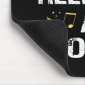 Tapis De Souris Saxophone Drôle (Coin)