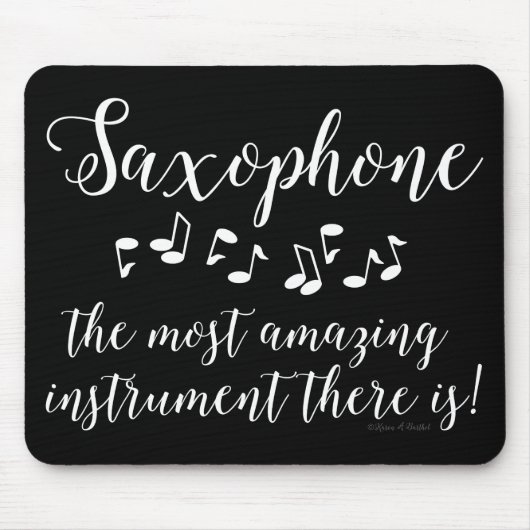 Tapis De Souris Saxophone Extraordinaire (Devant)