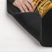 Tapis De Souris Saxophone Lecteur Jazz Pad | Saxophoniste (Coin)