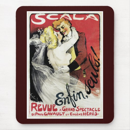 Tapis De Souris Scala ~ Enfin, réservé ! (Devant)