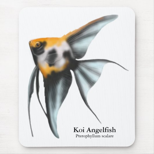 Tapis De Souris Scalaire Mousepad de Koi (Devant)