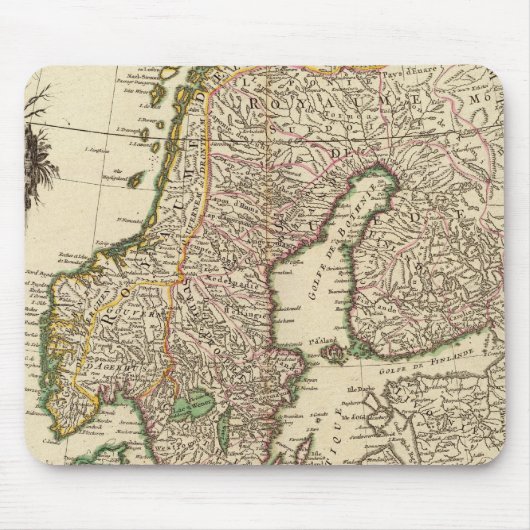 Tapis De Souris Scandinavie (Devant)