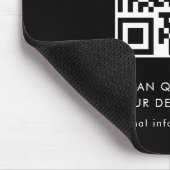 Tapis De Souris Scanner le code QR Affaires promotionnelles modern (Coin)