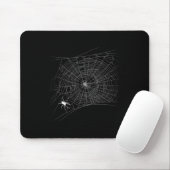 Tapis De Souris Scanner Web - Black Widow Halloween (Avec souris)