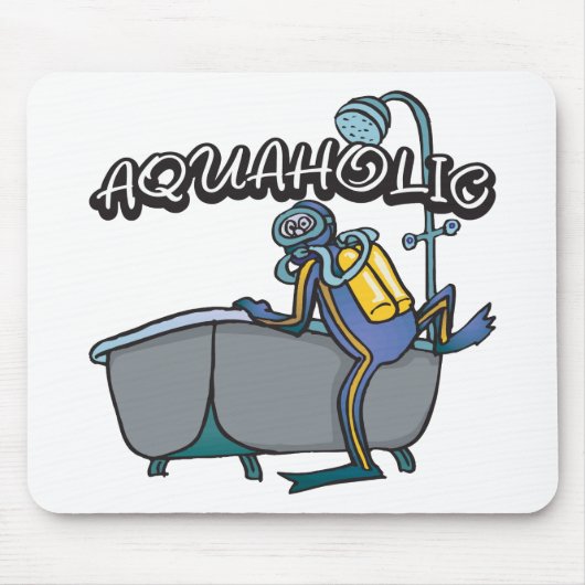 Tapis De Souris SCAPHANDRE d'Aquaholic (Devant)