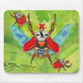 Tapis De Souris Scarabées sacrés (Devant)