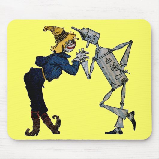 Tapis De Souris Scarecrow and Tin Man Souse Pad (Devant)