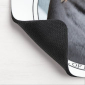 Tapis de souris Sceau de désapprobation (Coin)