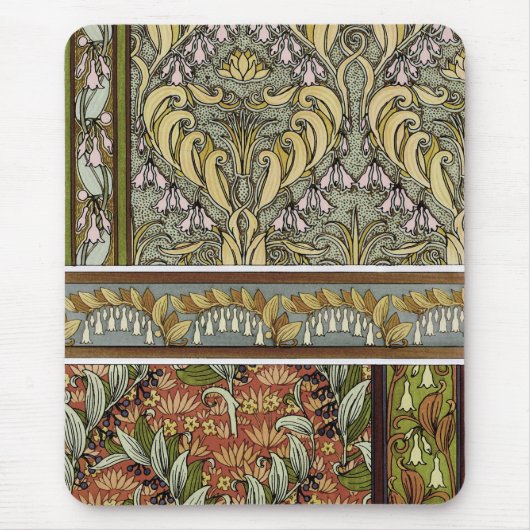 Tapis De Souris Sceau de Salomon, M.P. Verneuil, Art nouveau vinta (Devant)