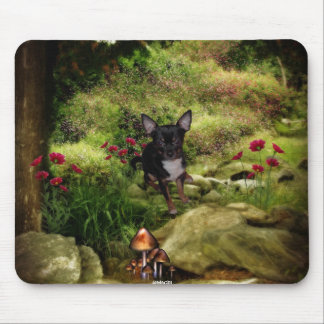 Tapis De Souris Scène 2 de Kawaii de chiwawa