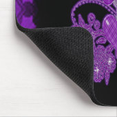 Tapis De Souris Scène d'amour pourpre (Coin)