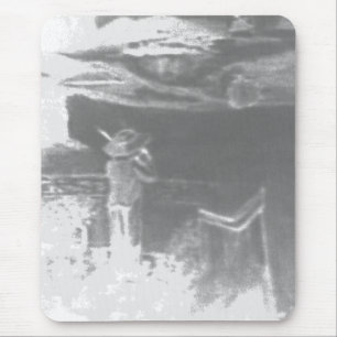 Tapis De Souris Scène de concert Pique-nique au bord de la mer