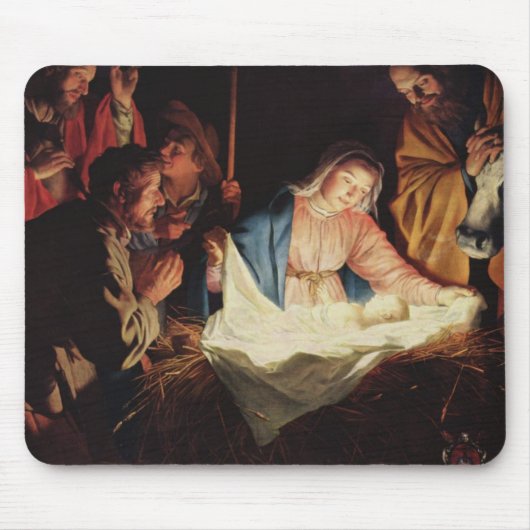 Tapis De Souris Scène de la Nativité (Devant)