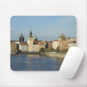 Tapis De Souris Scène de l'eau de Prague Mousepad (Avec souris)