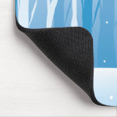 Tapis De Souris Scène de neige (Coin)